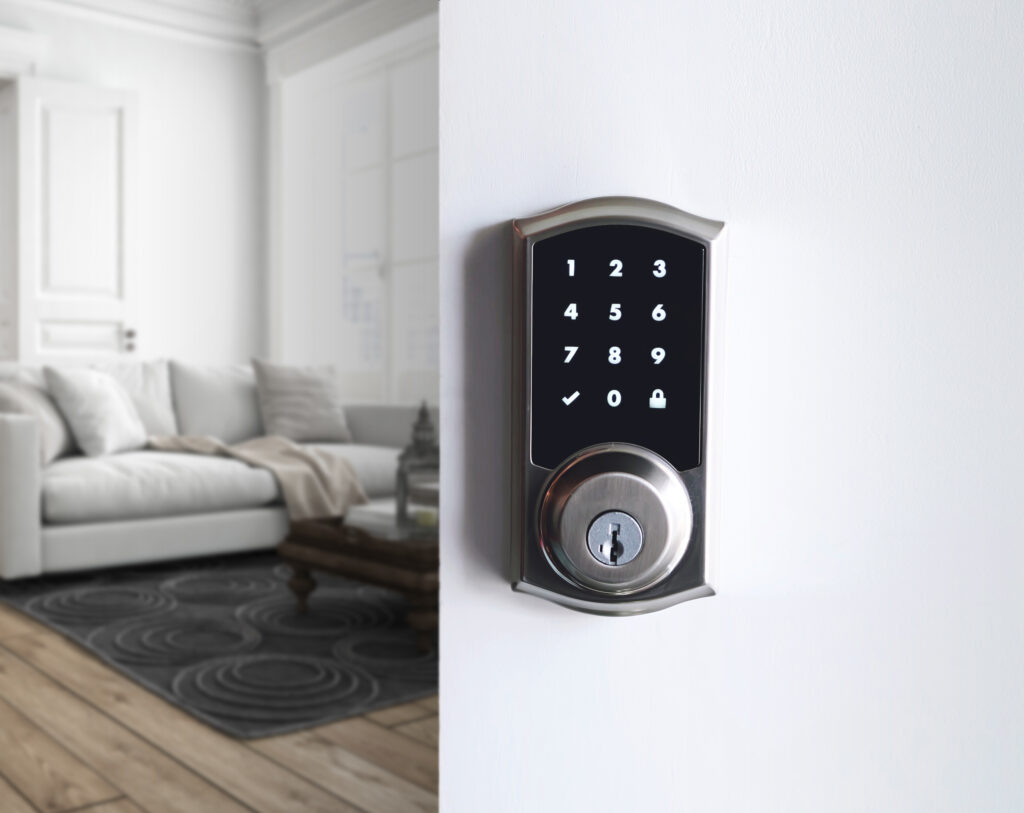 Kwikset Smart Lock Living Room Background